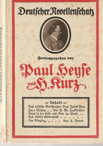 Deutscher novellenschatz band - deutscher,